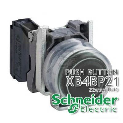 Jual Push Button Besi Tipe Booted Schneider Hitam XB4BP21 | Shopee ...