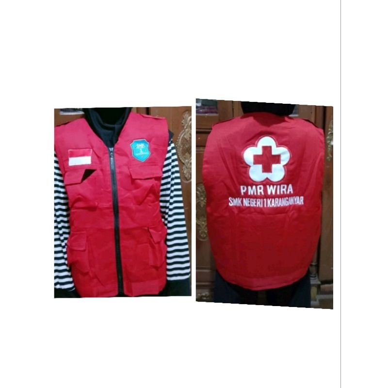 Jual Rompi Pmr Smp Smk Sma Bahan Driil Sakura | Shopee Indonesia