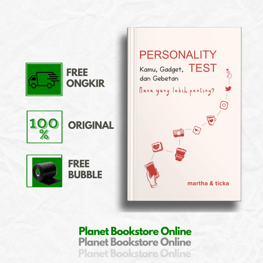 Jual Buku Personality Test Kamu, Gadget & Gebetan Mana yang Lebih ...