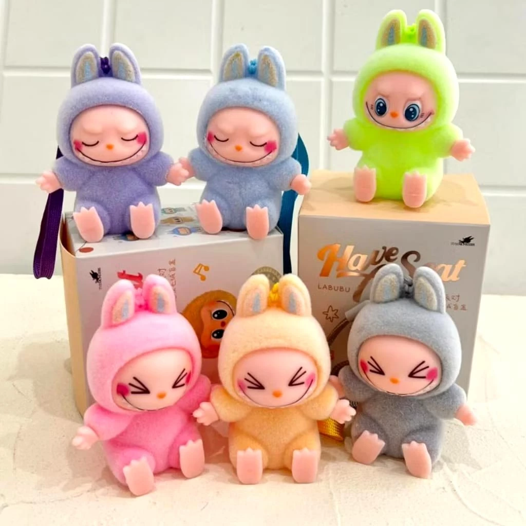 Boneka Labubu Mini 10cm Dekorasi Souvenir | AutoStock