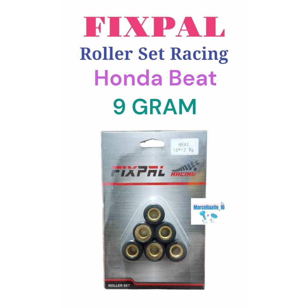 Jual ROLLER SET RACING HONDA BEAT 9 GRAM ROLER RACING MOTOR BEAT ROLLER ...