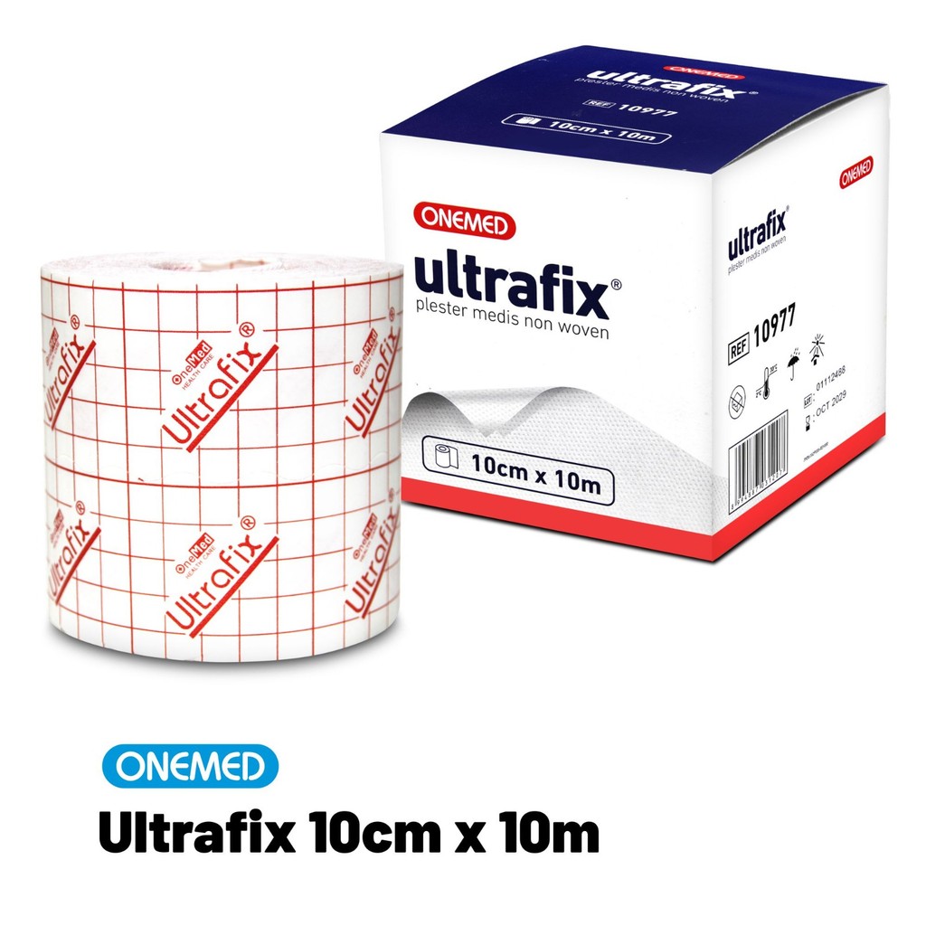 Jual ONEMED Ultrafix 10 Cm x 10 M - Plester Luka | Shopee Indonesia