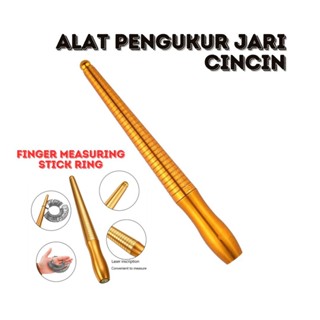 Jual Alat Pengukur Jari Cincin Jewelry Finger Measuring Stick Ring Tongkat Ukur Shopee Indonesia