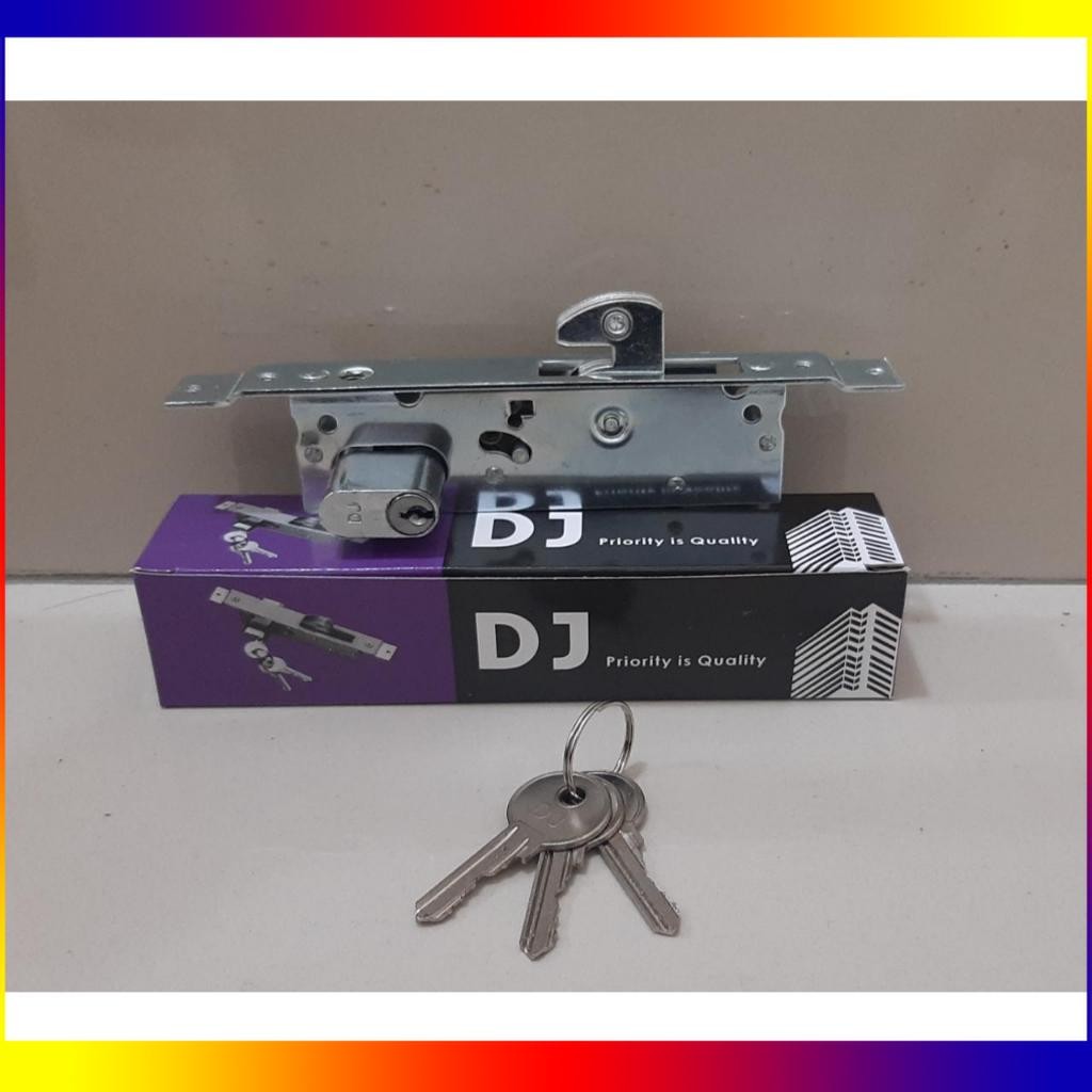 Jual DJ - Kunci Pintu Alumunium Baja Besi Model Kait | Shopee Indonesia
