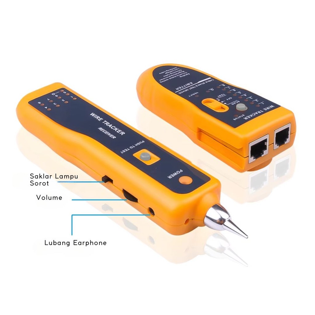 Jual LAN Tester Kabel Wire Tracker Alat Penguji Jaringan UTP STP Finder ...