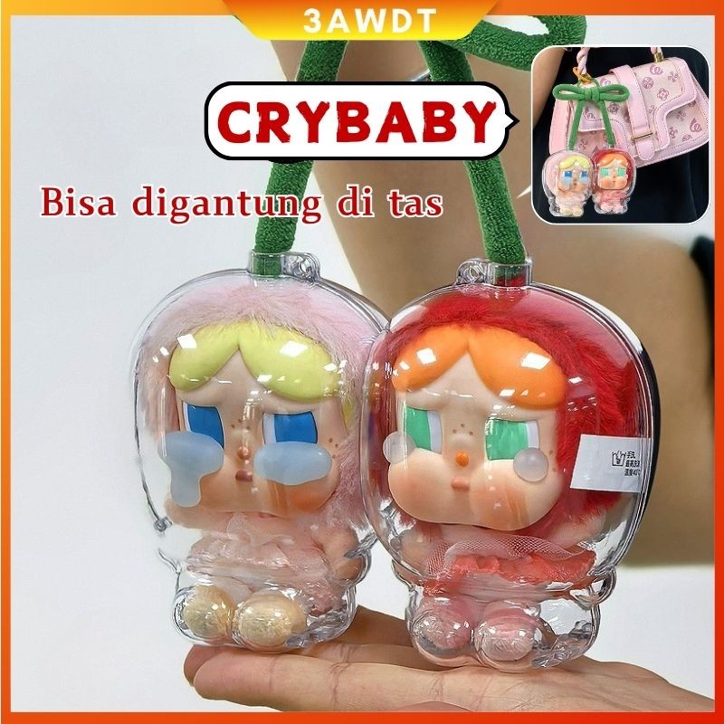 Coque MagSafe + Coffre-fort Pour IPhone 16/15/14 Pro Max - Motif Cute Cry Baby Cherry