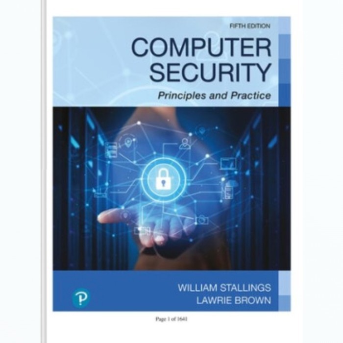 Jual Buku Computer Security Principles and Practice 5th Edition ...
