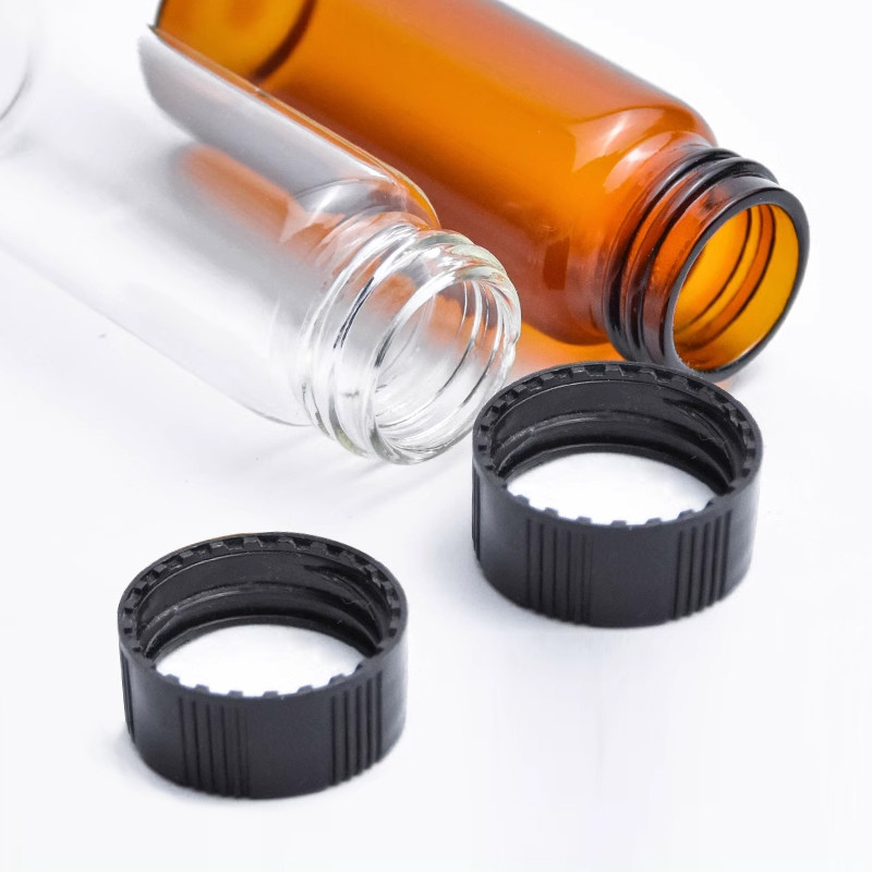 Jual Botol Vial Kromatografi Kaca Amber 20ml Botol Sampel Lab Kimia ...