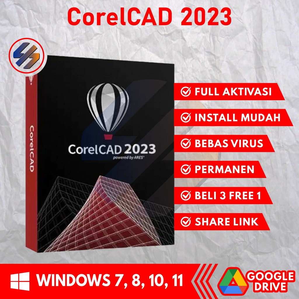 Jual CorelCAD 2023 v2022.5 Build 22.3.1.4090 Full Version || WIN || MAC ...