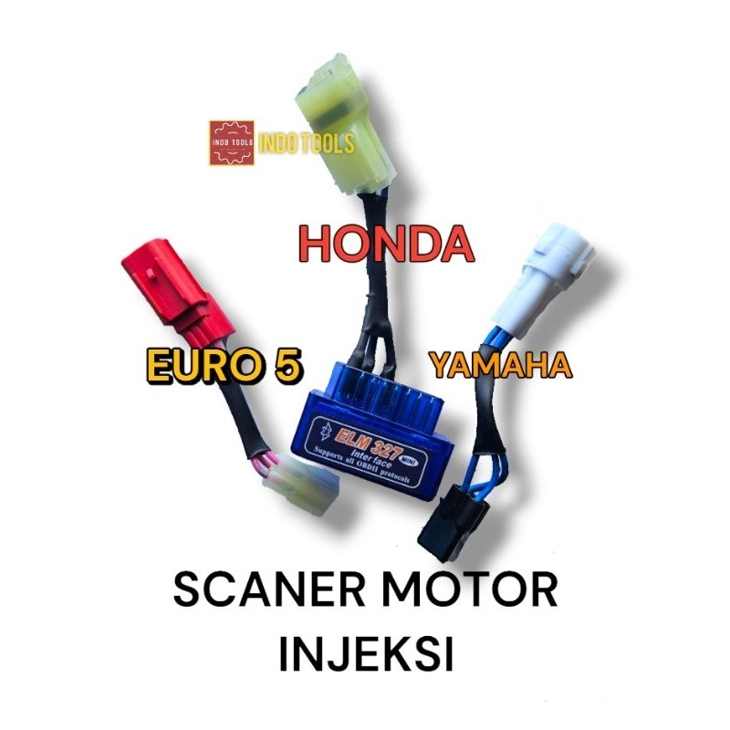 Jual Paket scanner motor injeksi Obd2 untuk motor injeksi Honda dan ...