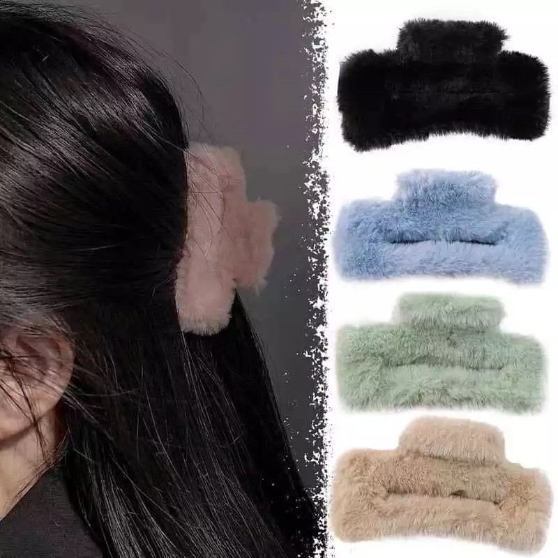 Jual HC Jedai Rambut Bulu Premium Model Kotak Persegi Korean Style ...