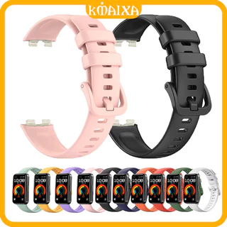 Silicone Sport Strap for Huawei Band 10 9 6 7 8 Strap Honor Band 6 7 Polos Soft Hematacc Rubber Silikon Untuk Gelang Olahraga Asli Accessories Tali Jam Tangan Smartwatch for Huawei Band 7 9 8 10 NFC