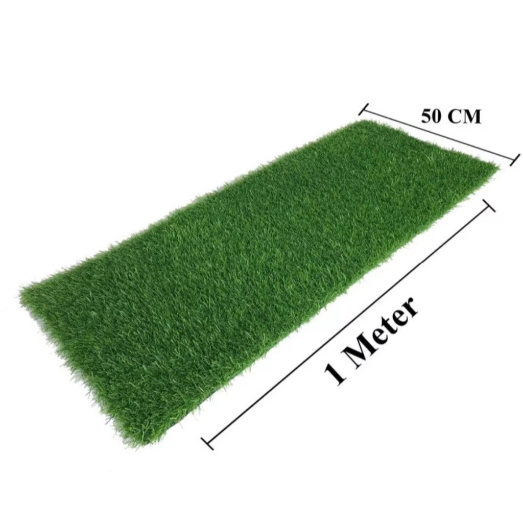 Jual rumput sintetis swiss 100cm X 50cm - rumput palsu swiss plastik ...