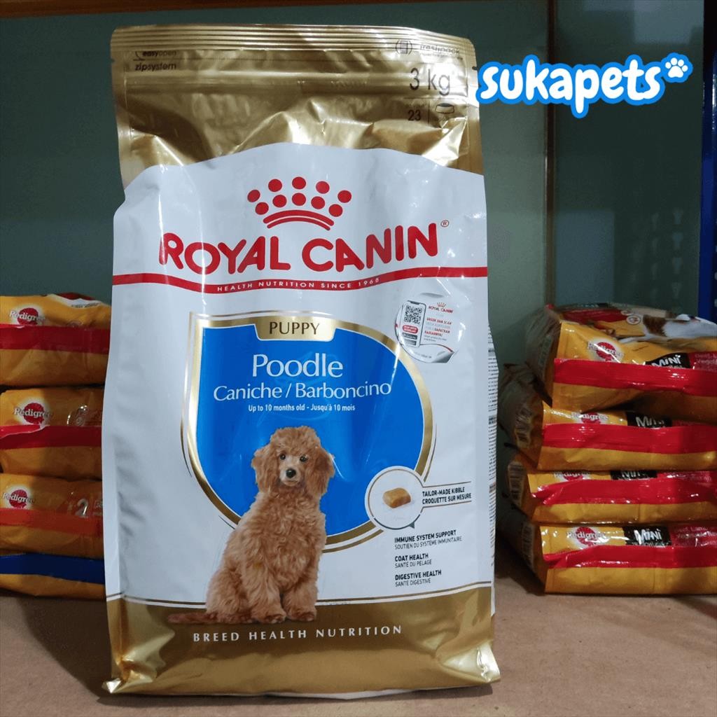 Jual RK Royal Canin Poodle Puppy Makanan Anak Anjing 3kg | Shopee Indonesia
