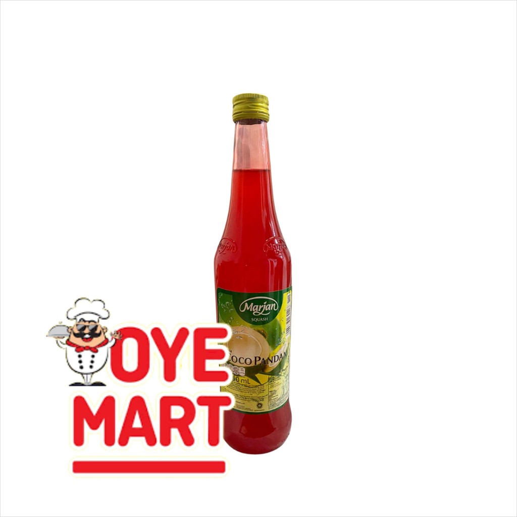 Jual MARJAN SQUASH RASA COCOPANDAN 450ML | Shopee Indonesia
