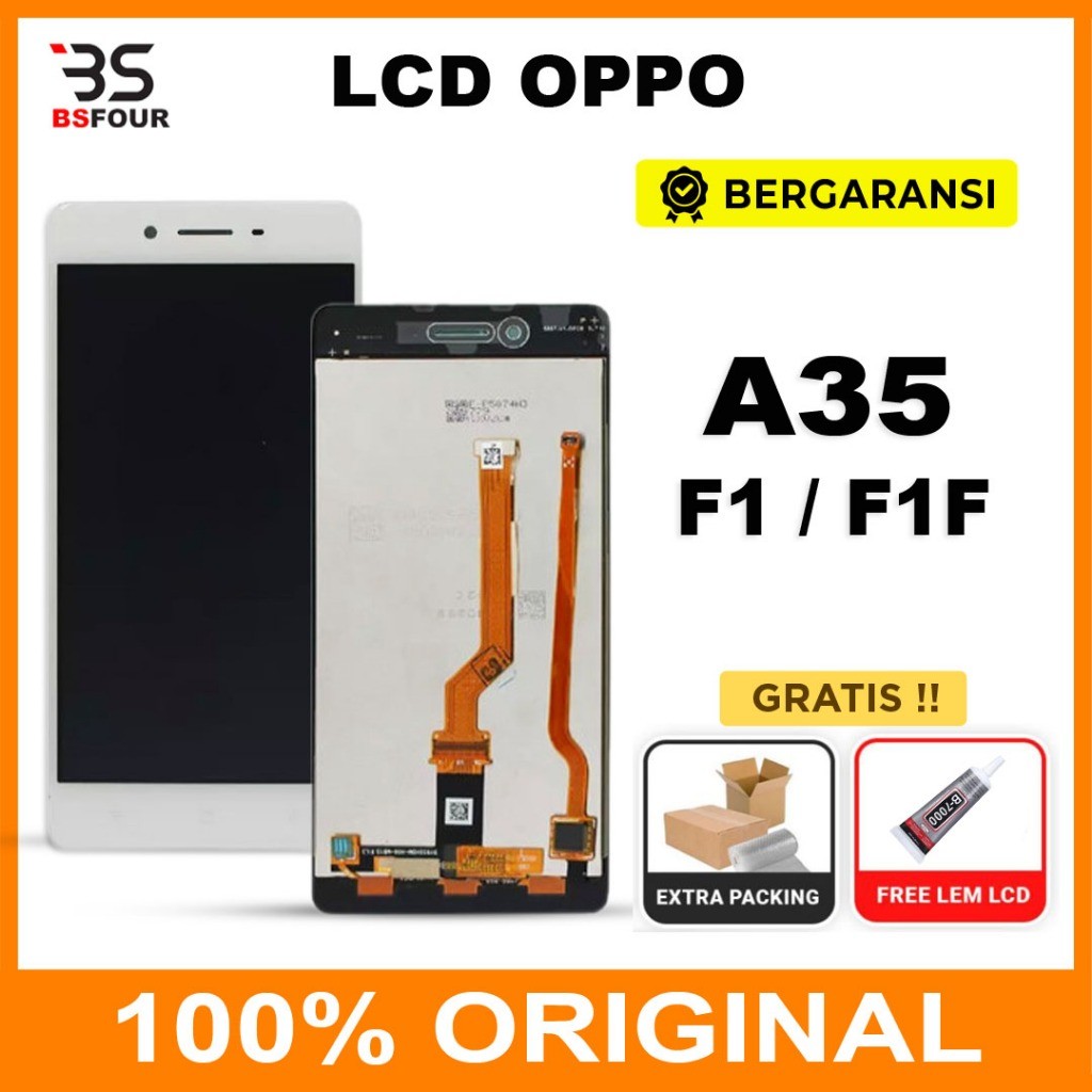 Jual LCD OPPO A35 / F1 / F1F FULLSET TOUCHSCREEN | Shopee Indonesia