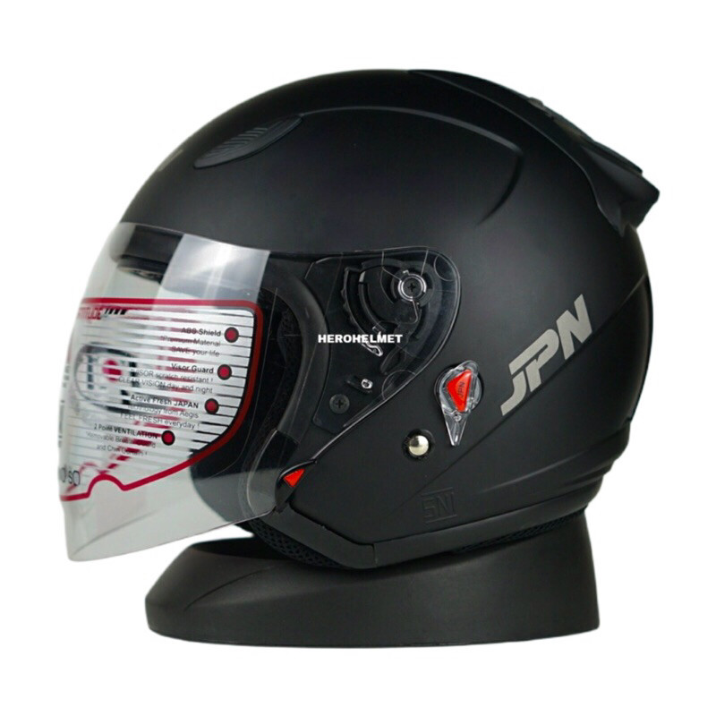 Jual Helm Motor Half Face Standar JPN GALAXY ORIGINAL SNI Dewasa pria ...