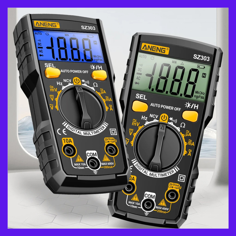 Jual TokoMaspul-ANENG Digital Multimeter Portable Voltage Tester NCV ...