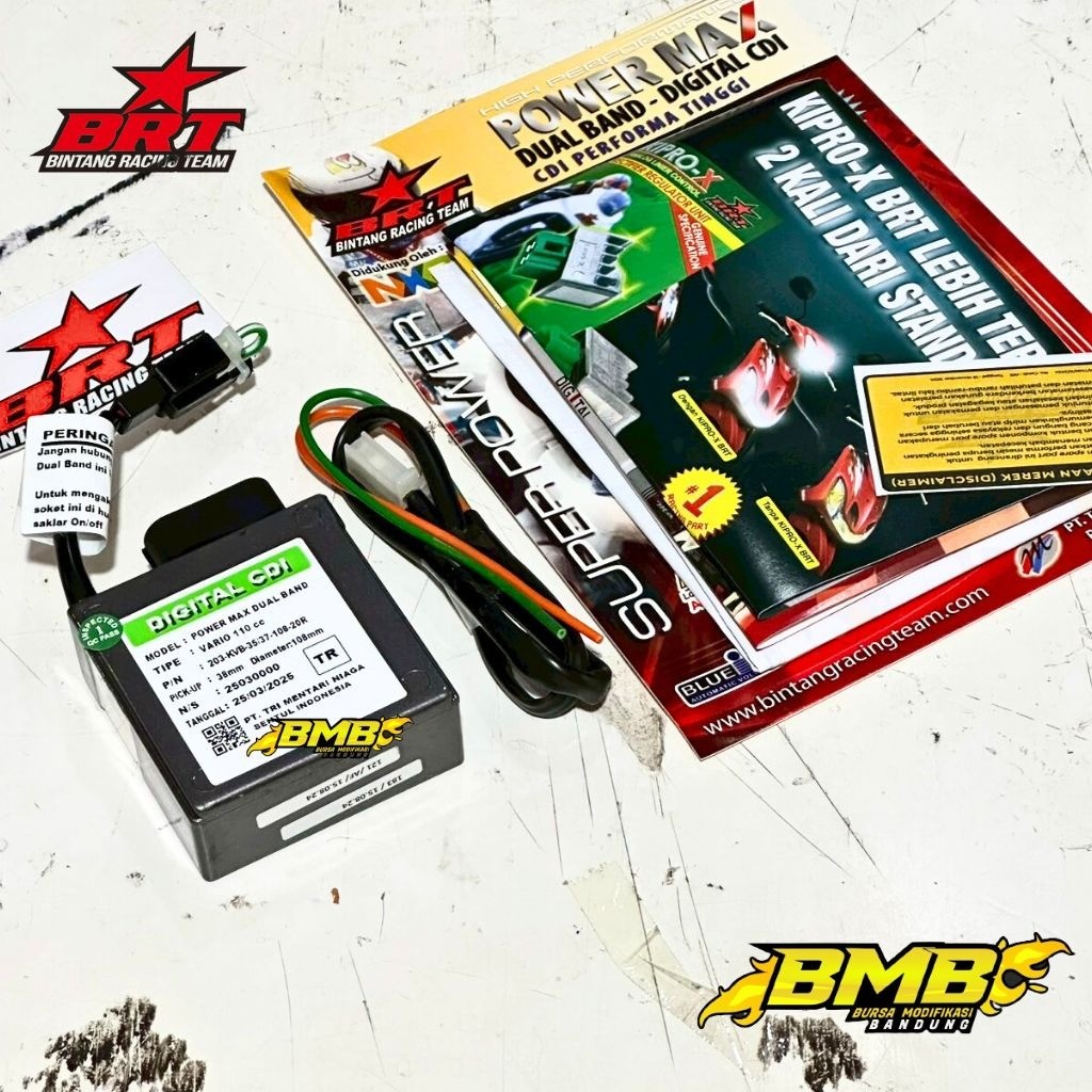 Jual CDI RACING BRT DUALBAND VARIO 110 KARBU ST TR RK | Shopee Indonesia