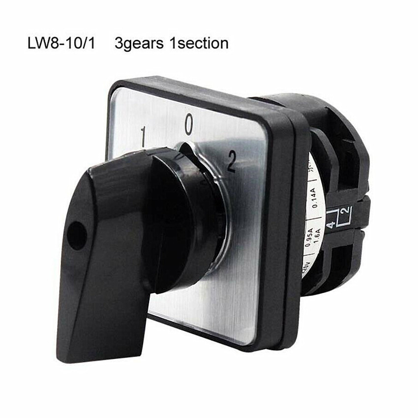 Jual CNC LW8-10 Three-Speed Universal Transfer Switch Rotary Cam Switch ...