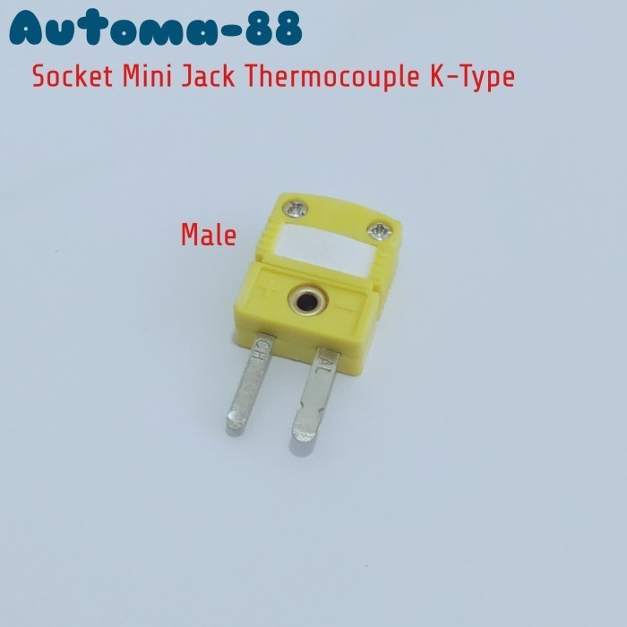 Jual MD99 Mini jack connector male thermocouple type K konektor bukan ...