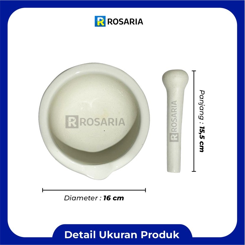 Jual MORTIR 16 CM Alat Penumbuk Penggerus Obat Lumpang Mortar | Shopee ...