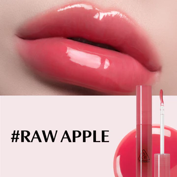 3CE Drop Glow Gel Lip Gloss Lipgloss Shiny Lembab Glowing Tidak Lengket Bersinar Liptint Korean