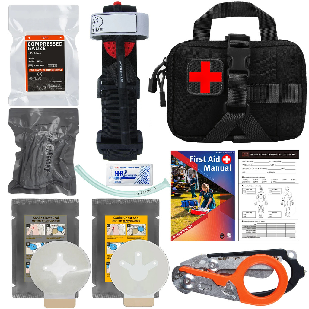 Jual SanKe Rescue IFAK First-Aid Kits EDC Trauma Combat Training ...