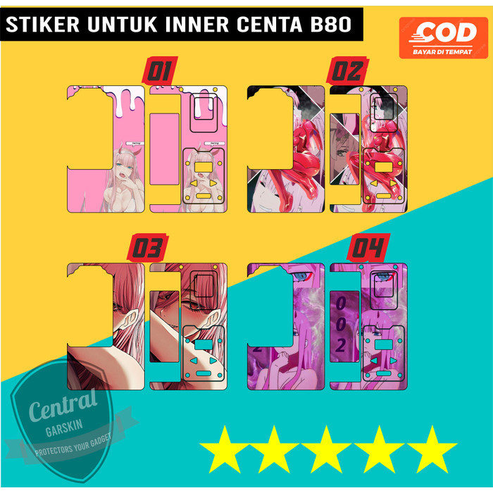 Jual Garskin Sticker B80 centa inner katalog girl bisa custom - 01 ...