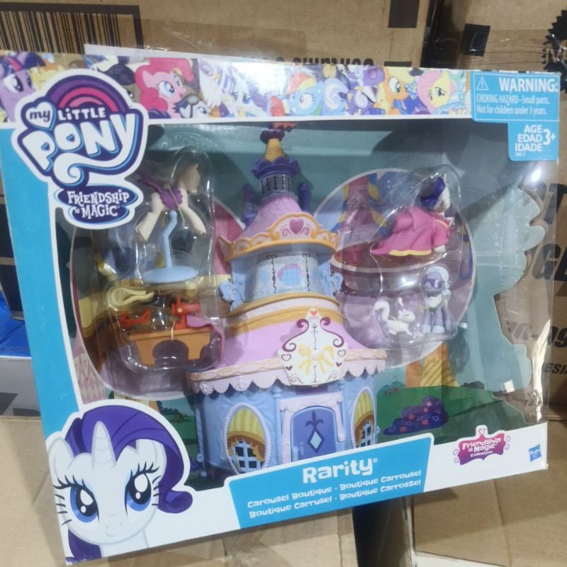 Jual My Little Pony Friendship Magic Rarity Carousel Boutique Figure ...