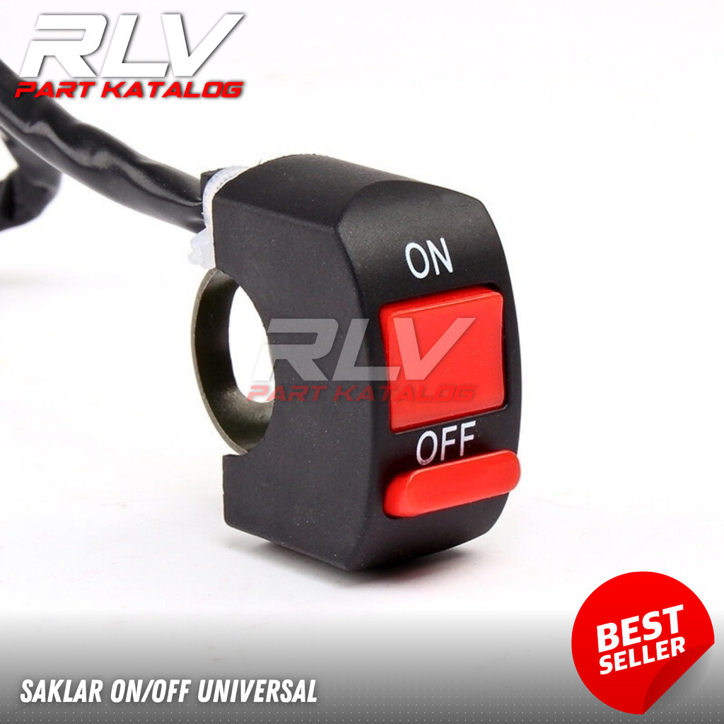 Jual SAKLAR ON/OFF UNIVERSAL (SEMUA MOTOR) | Shopee Indonesia