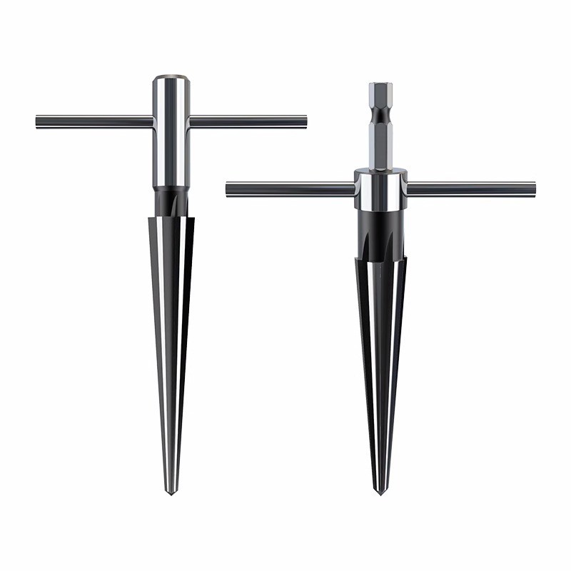 Jual T Handle Tapered Tool Drill Bit Bridge Pin Hole Hand Held Reamer 6 ...