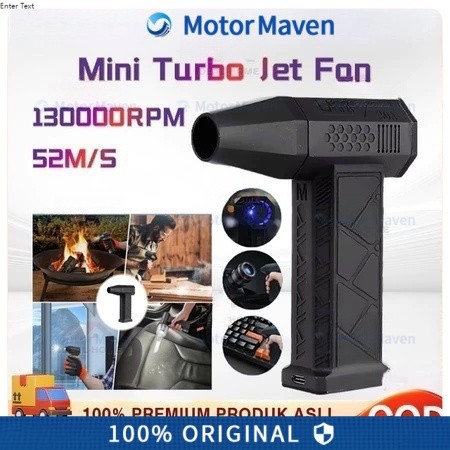 Jual Mini Turbo Jet Fan Turbo Violent Fan 52+M/S High Speed Duct Fan ...