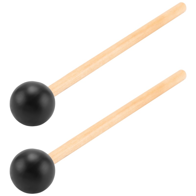 2 Pair Wood Mallets Percussion Sticks For Energy C... – Vicedeal - View #6