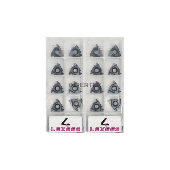 Jual Insert 16IR 8 ACME LEXEES Pahat Bubut Ulir 16 IR 8ACME Mata Drat ...