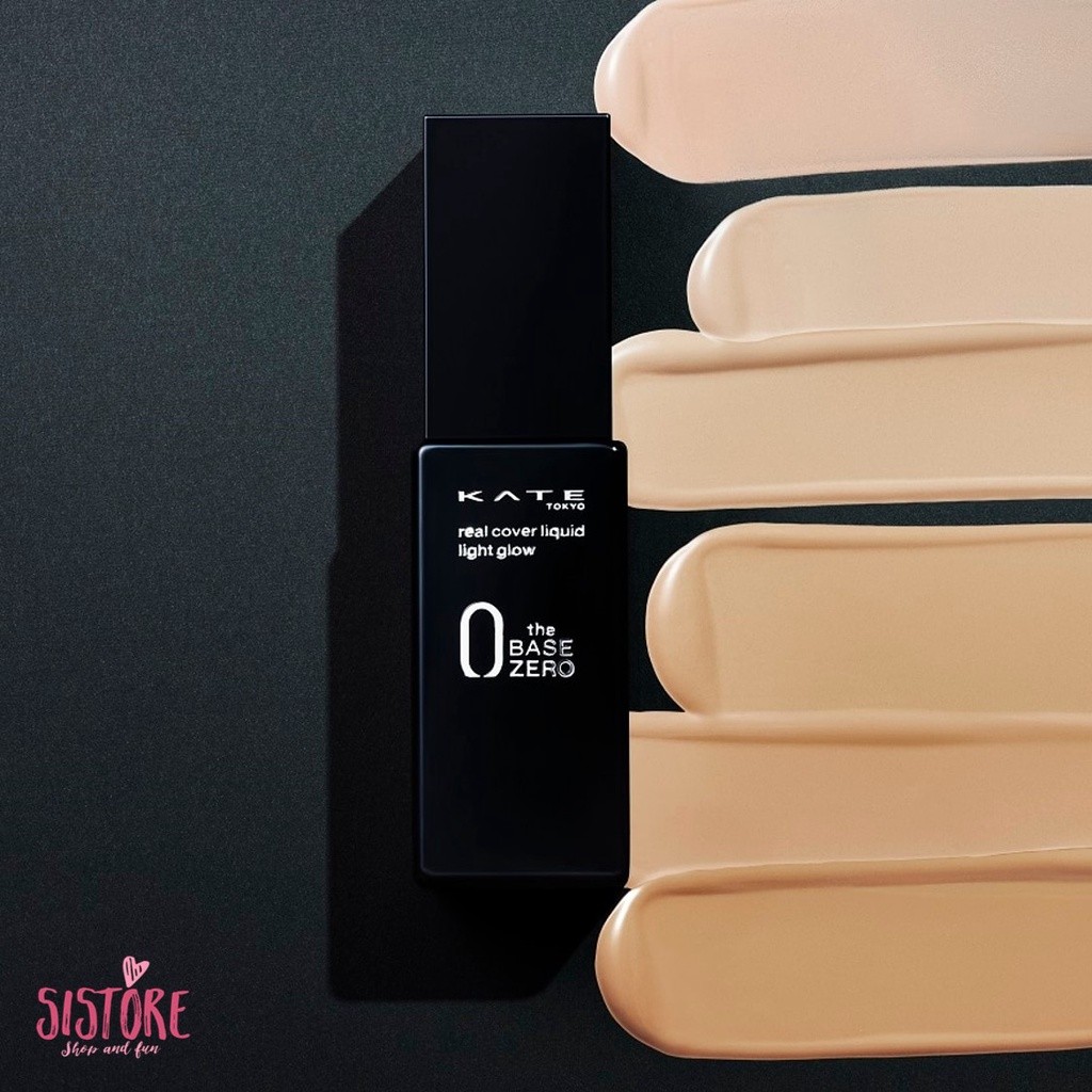Jual KANEBO Kate Real Cover Liquid Light Glow Foundation 30ML | Kanebo ...