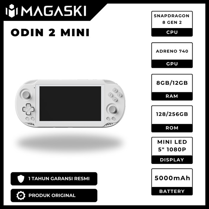 未開封品】 AYN odin2 mini pro 12gb 256gb ホワイト Odin2 Mini – AYN