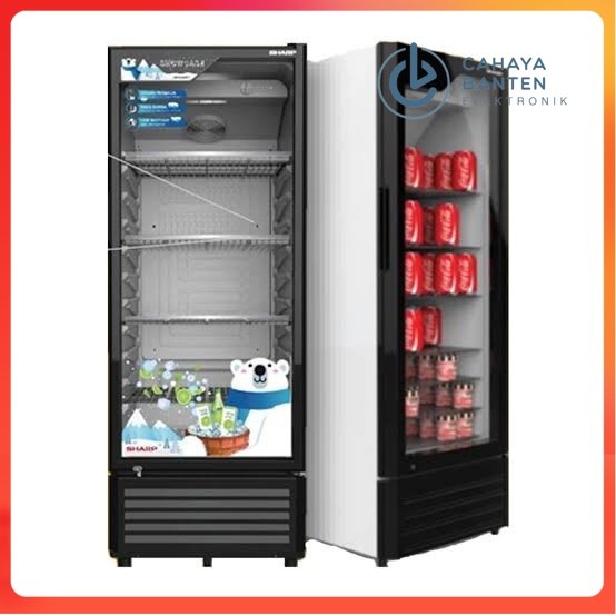 Jual Showcase SHARP 210 - Kulkas Minuman | Shopee Indonesia