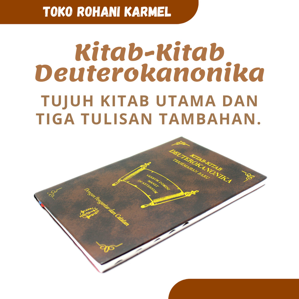 Jual KITAB-KITAB DEUTEROKANONIKA KATOLIK / ALKITAB KATOLIK | Shopee ...