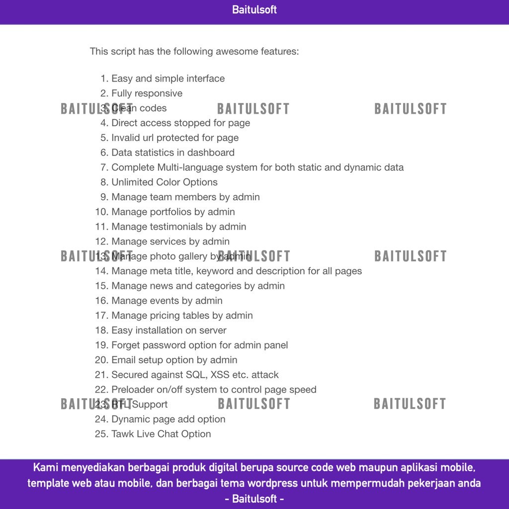 Jual SOURCE CODE APLIKASI WEB MULTIX - MULTIPURPOSE WEBSITE CMS WITH ...
