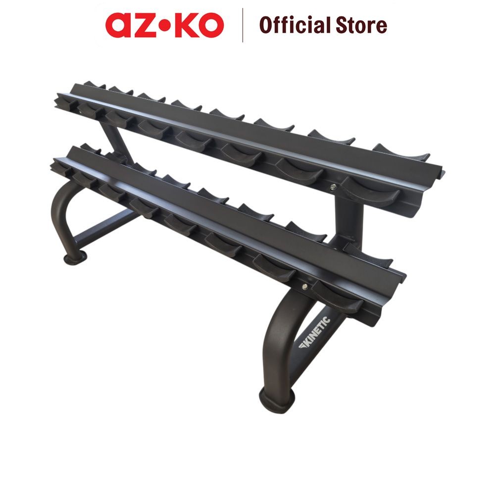 Jual AZKO Kinetic Rak Dumbbell 8 Pair - Abu-Abu Tempat Simpan Alat Gym ...