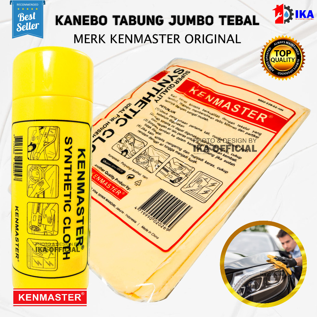 Jual Lap Kanebo Kenmaster Chamois Jumbo Besar Super Quality Synthetic ...