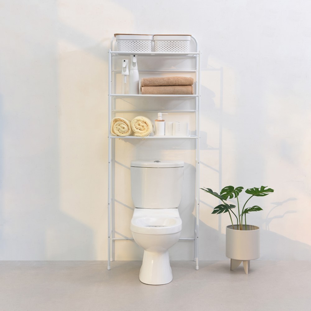 Jual Informa Rak Besi Toilet Serbaguna 3 Tingkat - Putih Organizer ...