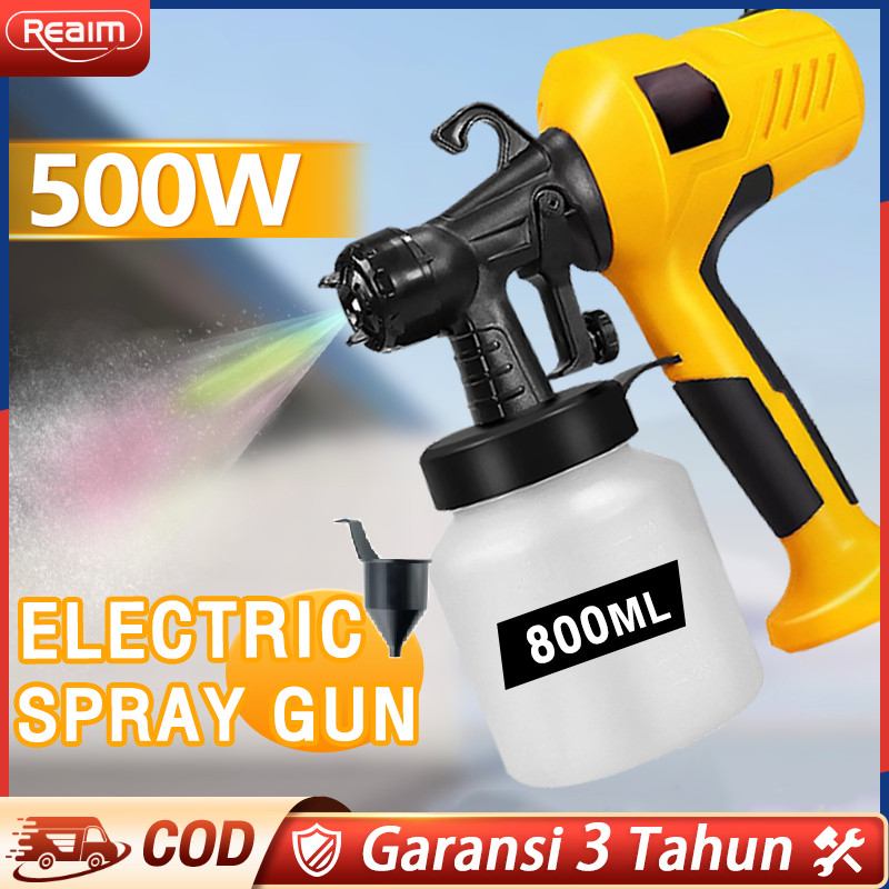 Jual Tengoo alat cat semprot listrik 450W 800ml, mesin cat semprot ...