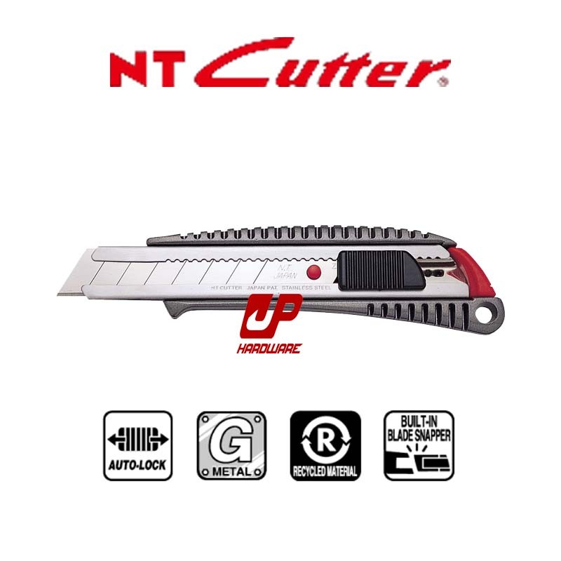 Jual NT Cutter L-500GRP Auto-lock cutter for cutting thick materials ...