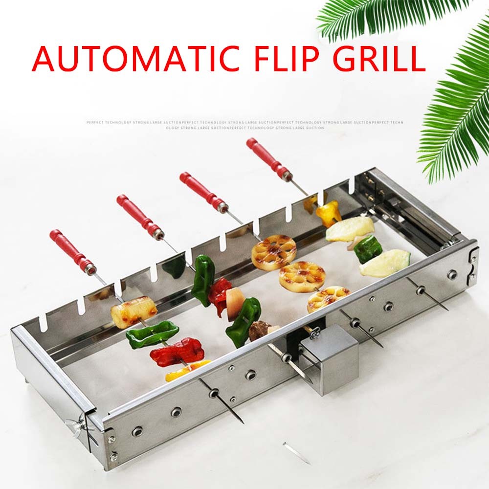Jual Commercial stainless steel full-automatic barbecue machine ...