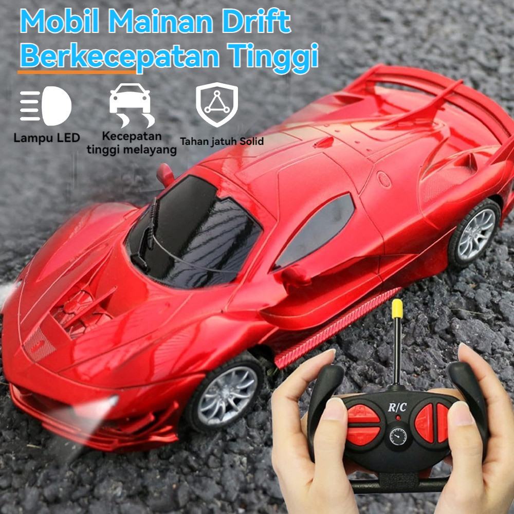 Jual Remote Control car LED racing car Speed Car RC/Mobil SuperCar ...