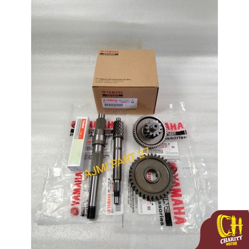 Jual Gigi rasio set 2DP+lem Yamaha NMAX 155 new/old | Shopee Indonesia