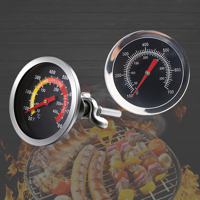 Jual 52/60MM Termometer Oven - Smoking BBQ dan Grilling 400°C Dial ...