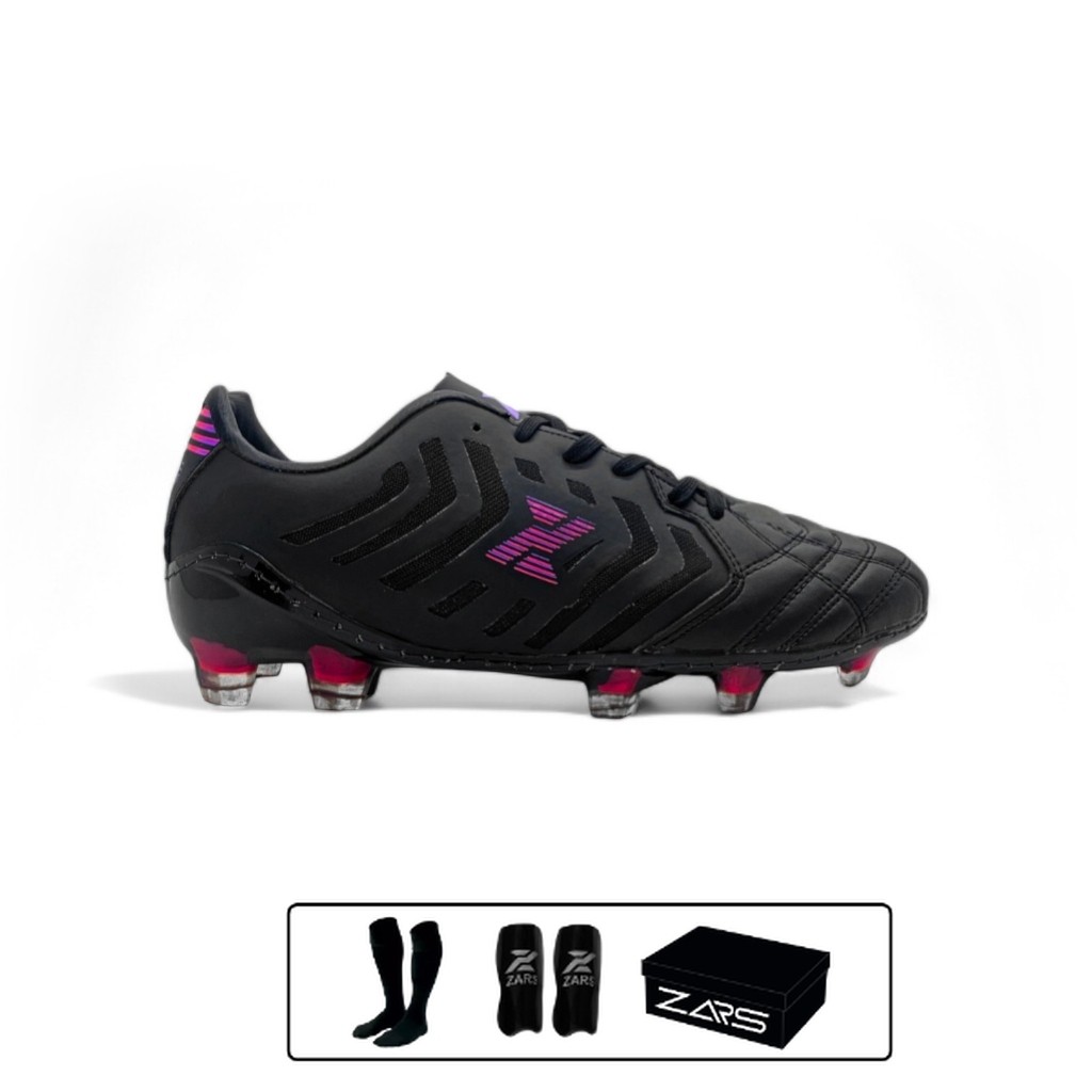 Jual Zars - Sepatu Bola Evo Infinity V2 FG Black/Pink/Purple junior ...